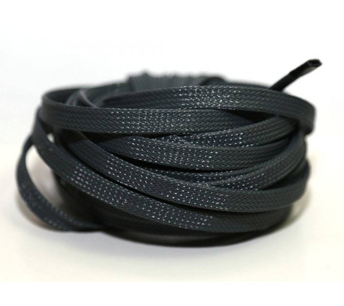 Защитная кабельная оплетка Global Audio PCB-10BK черная (1б-50м) (1м) - фото
